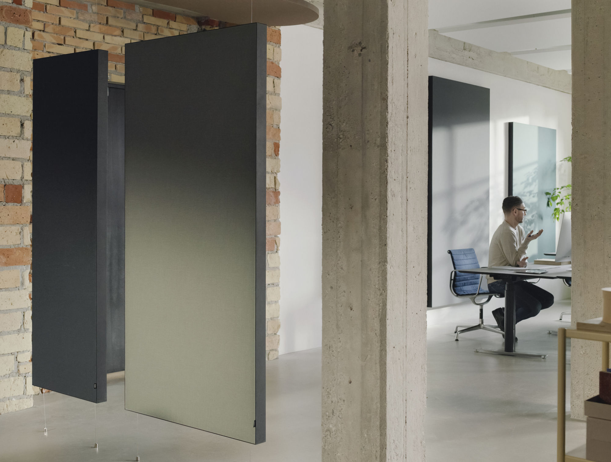 Bring privacy to open plan offices with Canva Hanging Divider