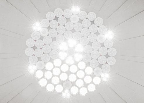 Mono acoustic ceiling solution with great acoustics